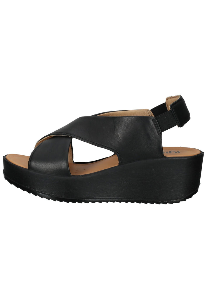 IGI&CO Sandalen Nappaleder Schwarz