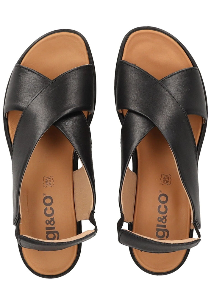 IGI&CO Sandalen Nappaleder Schwarz