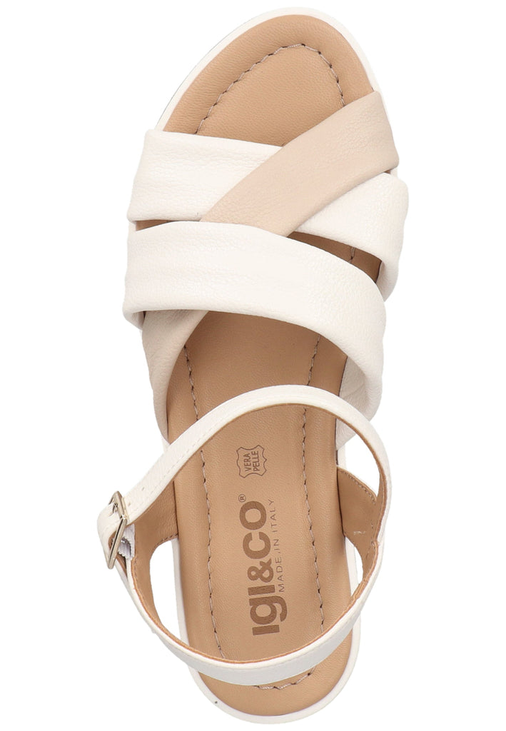 IGI&CO Sandalen Nappaleder Weiß
