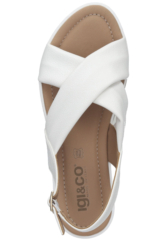 IGI&CO Sandalen Nappaleder Weiß