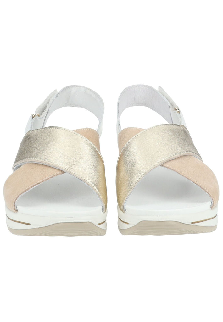 IGI&CO Sandalen Nubukleder Beige/Gold
