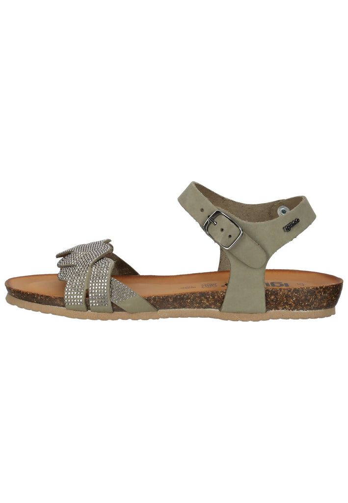 IGI&CO Sandalen Nubukleder Grün