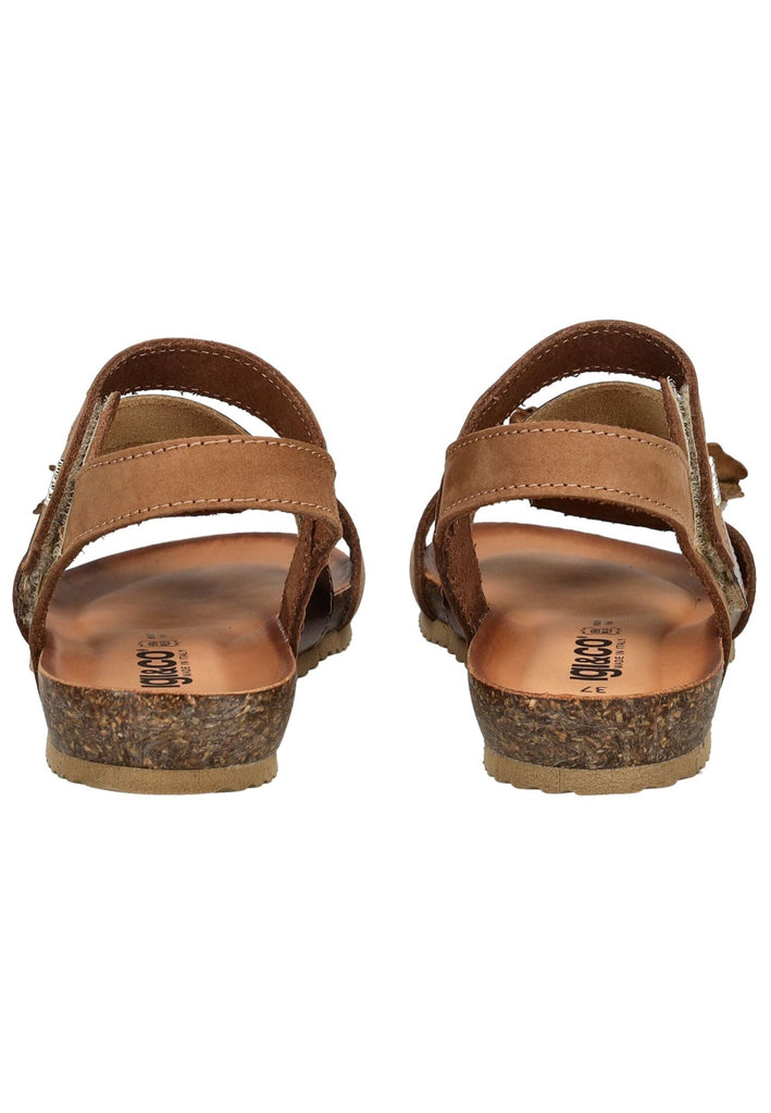 IGI&CO Sandalen Nubukleder Hellbraun