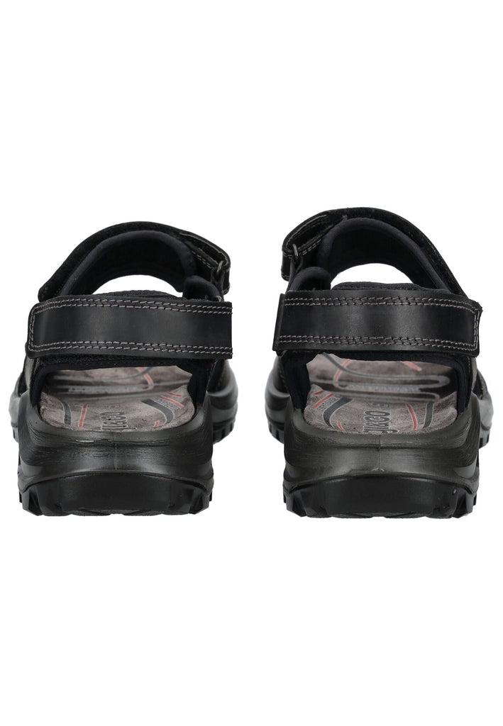 IGI&CO Sandalen Nubukleder Schwarz
