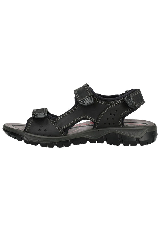 IGI&CO Sandalen Nubukleder Schwarz/Schwarz