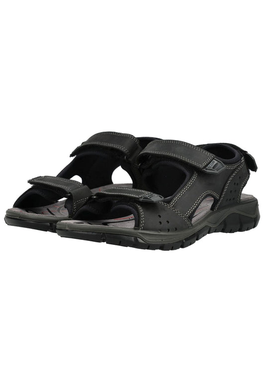 IGI&CO Sandalen Nubukleder Schwarz/Schwarz
