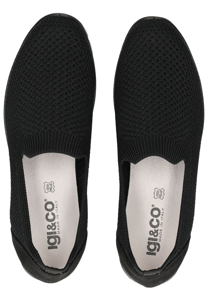 IGI&CO Slipper Textil Schwarz