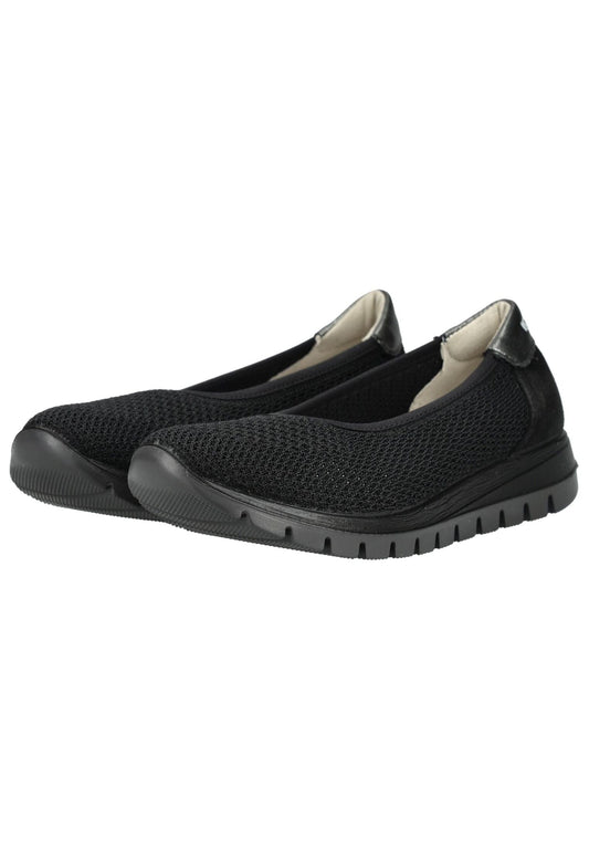 IGI&CO Slipper Textil Schwarz/Schwarz
