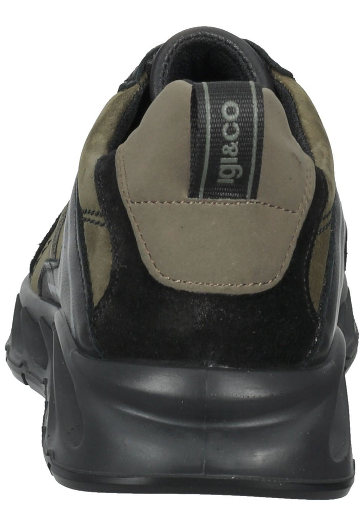 Sneaker IGI&CO Sneaker Nappaleder Braun/Schwarz