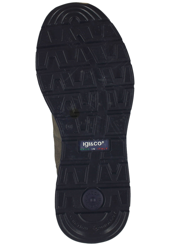 Sneaker IGI&CO Sneaker Nappaleder Braun/Schwarz