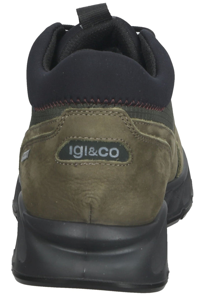 Sneaker IGI&CO Sneaker Nappaleder Braun/Schwarz