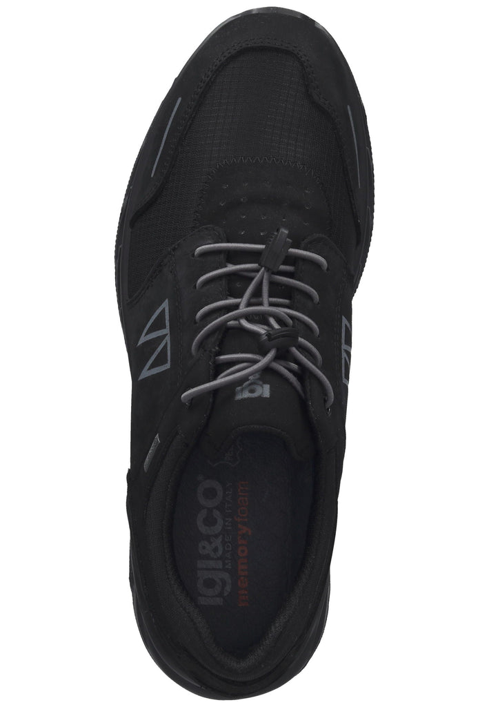 Sneaker IGI&CO Sneaker Nappaleder Schwarz