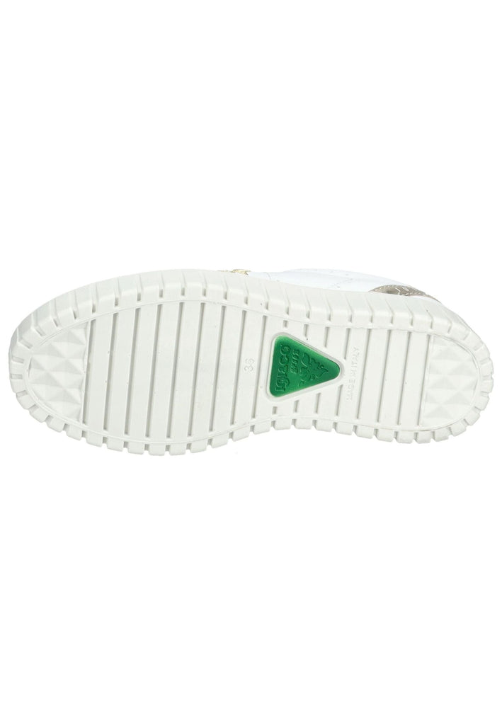 IGI&CO Sneaker Lederimitat Weiß/Gold