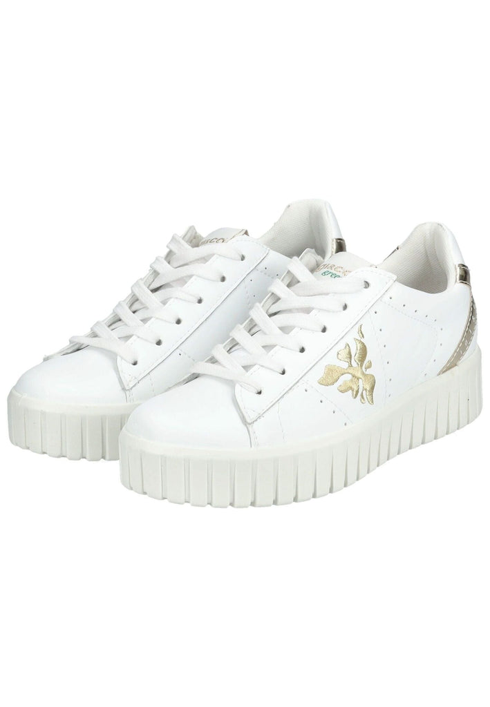 IGI&CO Sneaker Lederimitat Weiß/Gold
