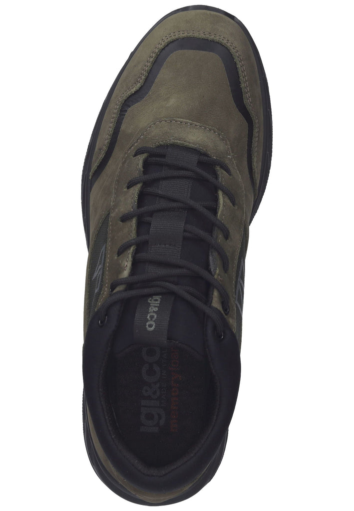 IGI&CO Sneaker Nappaleder Braun/Schwarz