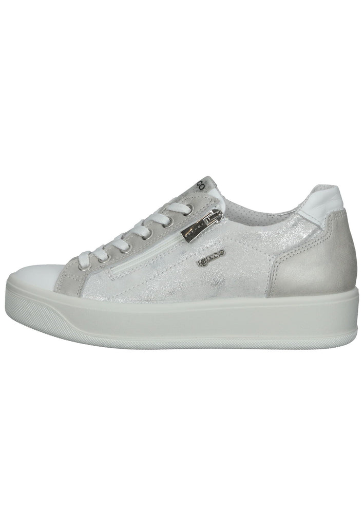 IGI&CO Sneaker Nappaleder Hellgrau