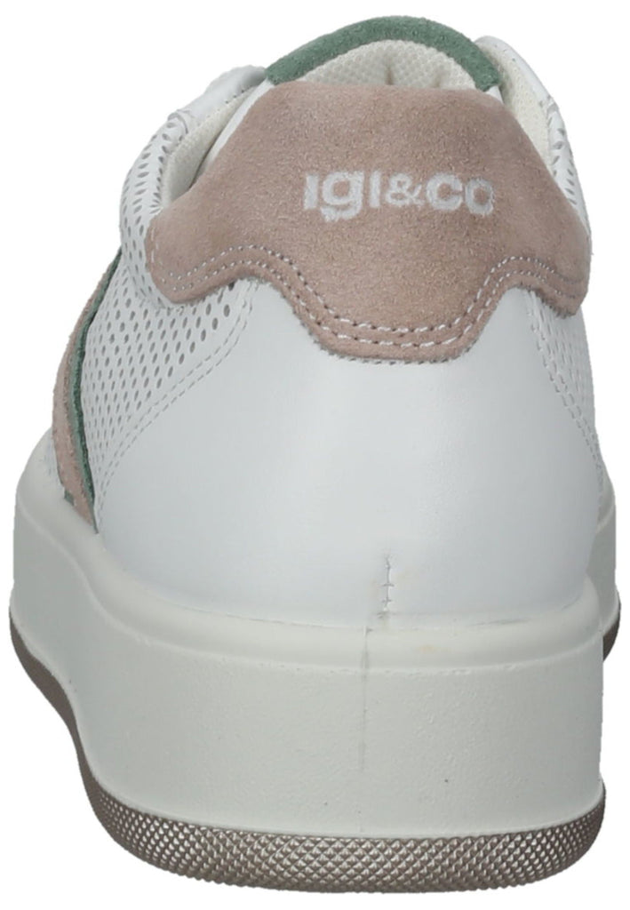 IGI&CO Sneaker Nappaleder Rosa/Weiß