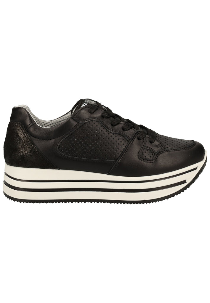 IGI&CO Sneaker Nappaleder Schwarz