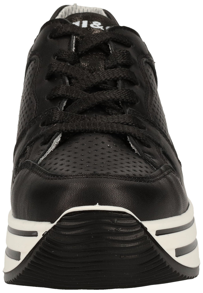 IGI&CO Sneaker Nappaleder Schwarz