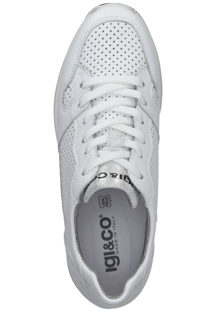 IGI&CO Sneaker Nappaleder Weiß