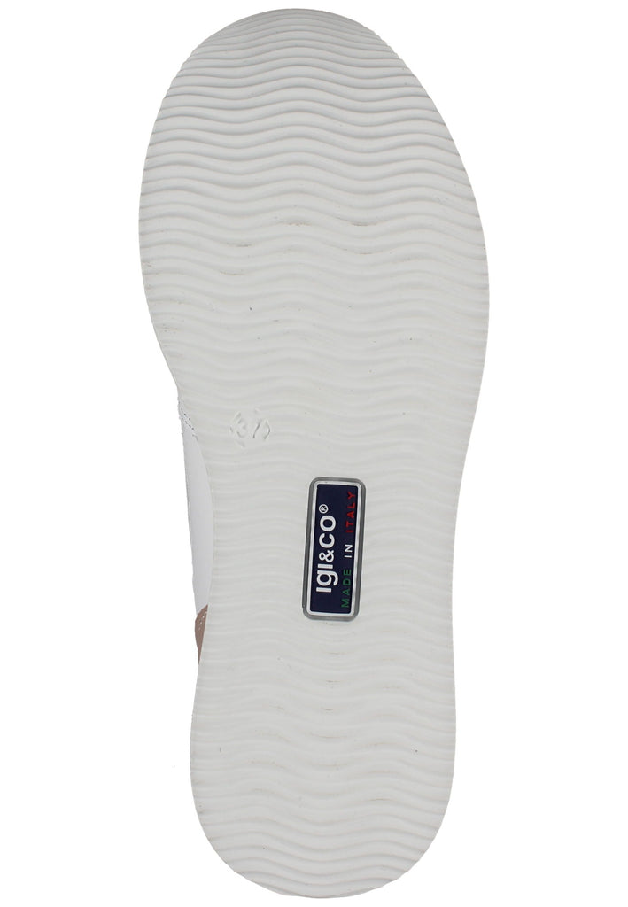 IGI&CO Sneaker Nappaleder Weiß