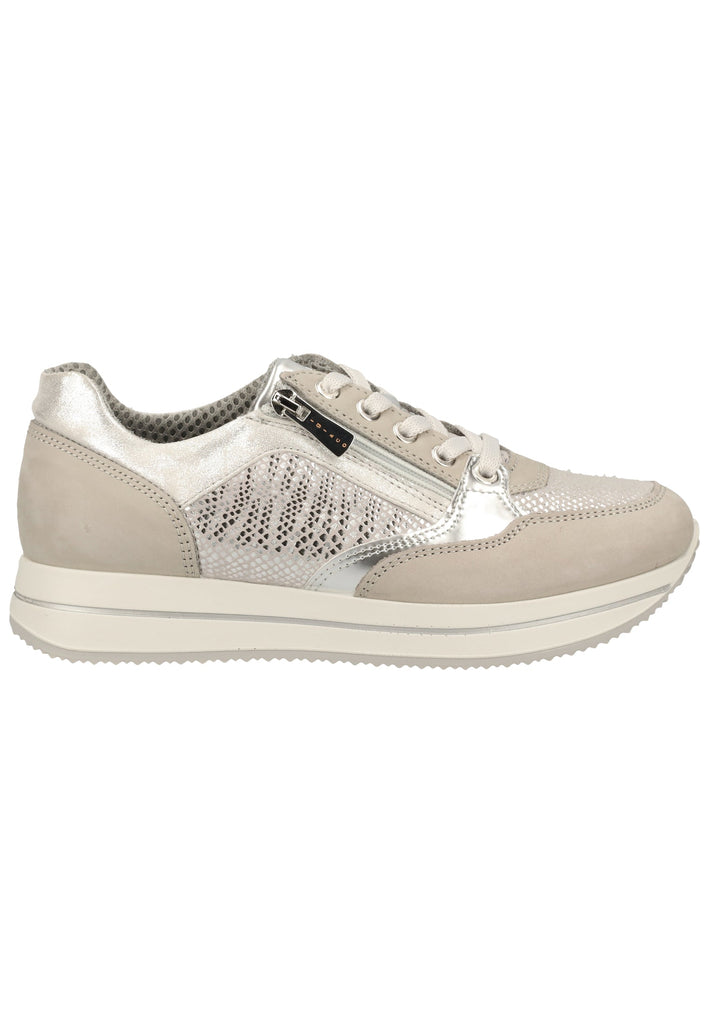 IGI&CO Sneaker Nubukleder Silber/Grau