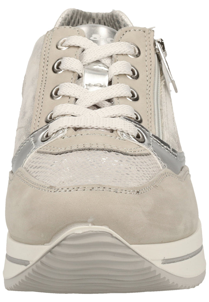 IGI&CO Sneaker Nubukleder Silber/Grau
