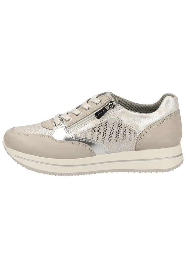 IGI&CO Sneaker Nubukleder Silber/Grau