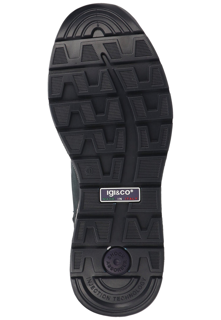 IGI&CO Sneaker Nubukleder/Textil Blau