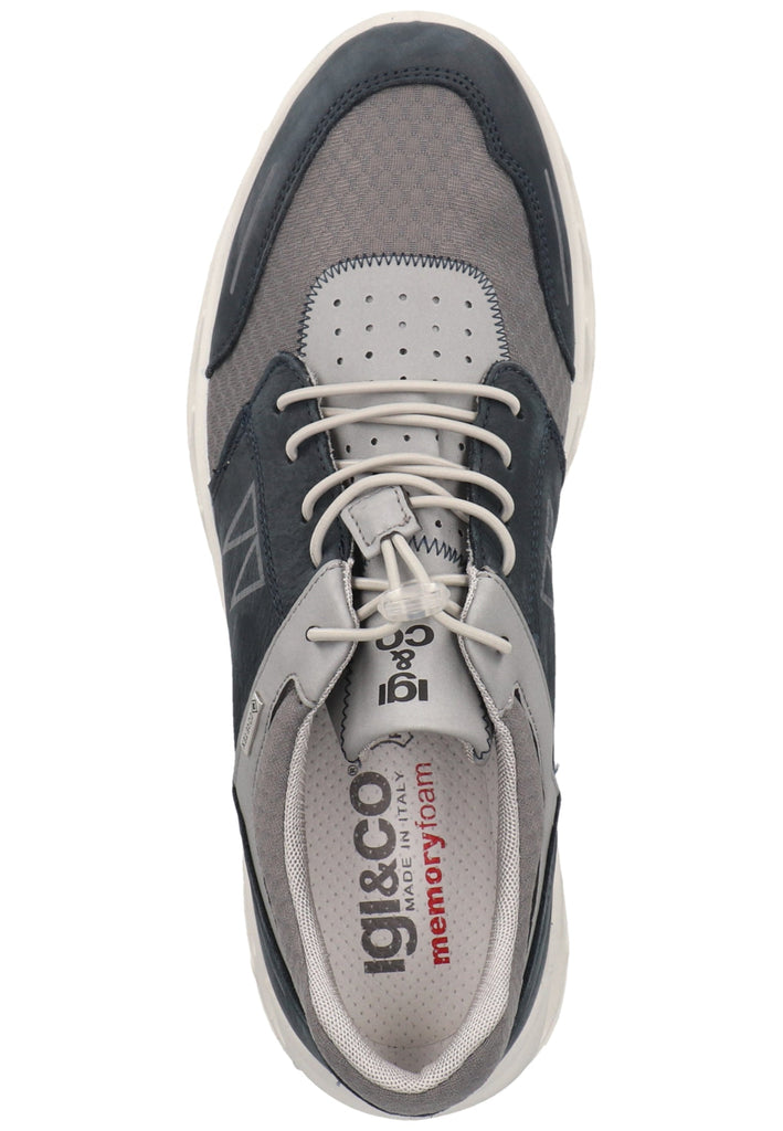 IGI&CO Sneaker Nubukleder/Textil Blau