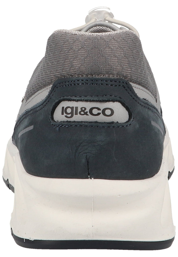 IGI&CO Sneaker Nubukleder/Textil Blau