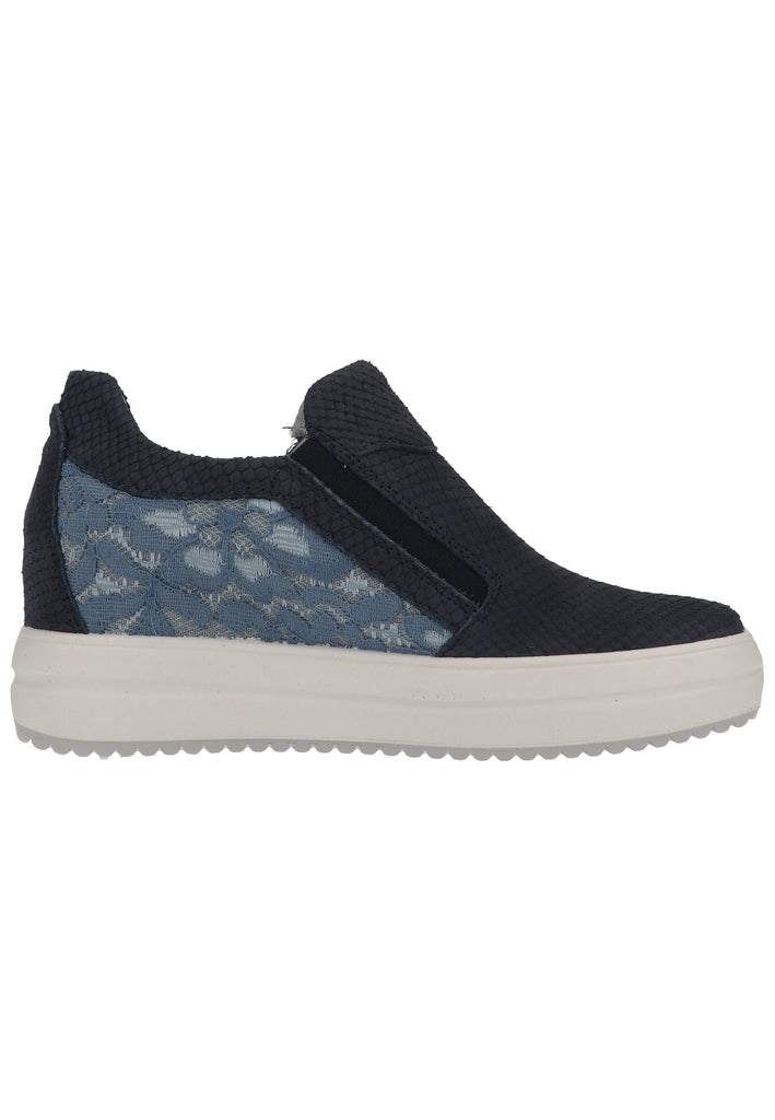 IGI&CO Sneaker Nubukleder/Textil Blau