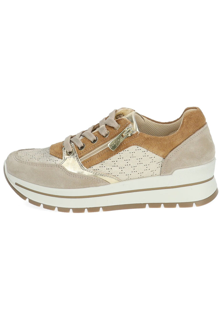 IGI&CO Sneaker Veloursleder Braun/Gold