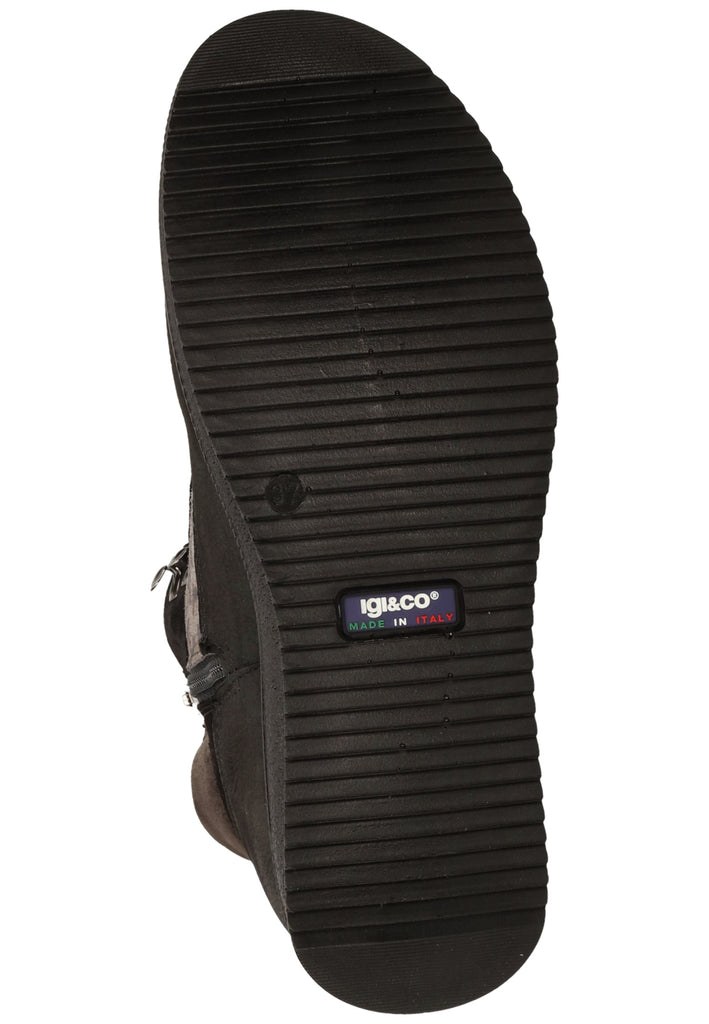 IGI&CO Sneaker Veloursleder Schwarz/Braun