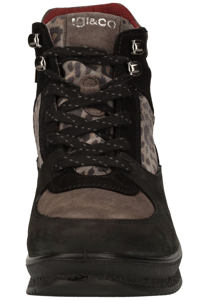 IGI&CO Sneaker Veloursleder Schwarz/Braun