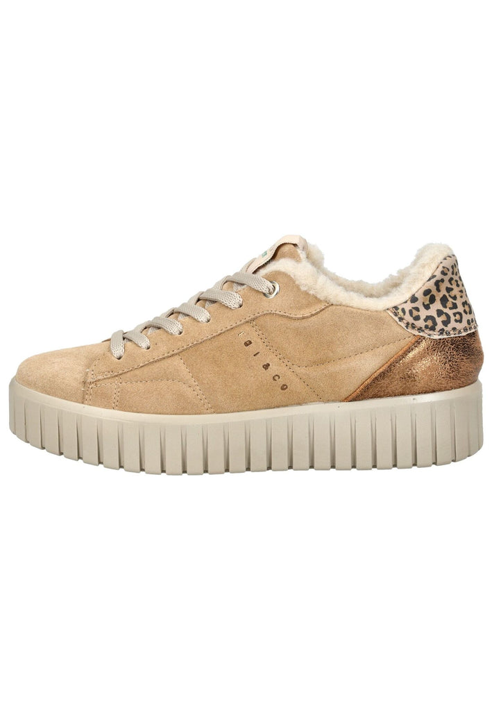 IGI&CO Sneaker Veloursleder/Textil Caramel Warmfutter