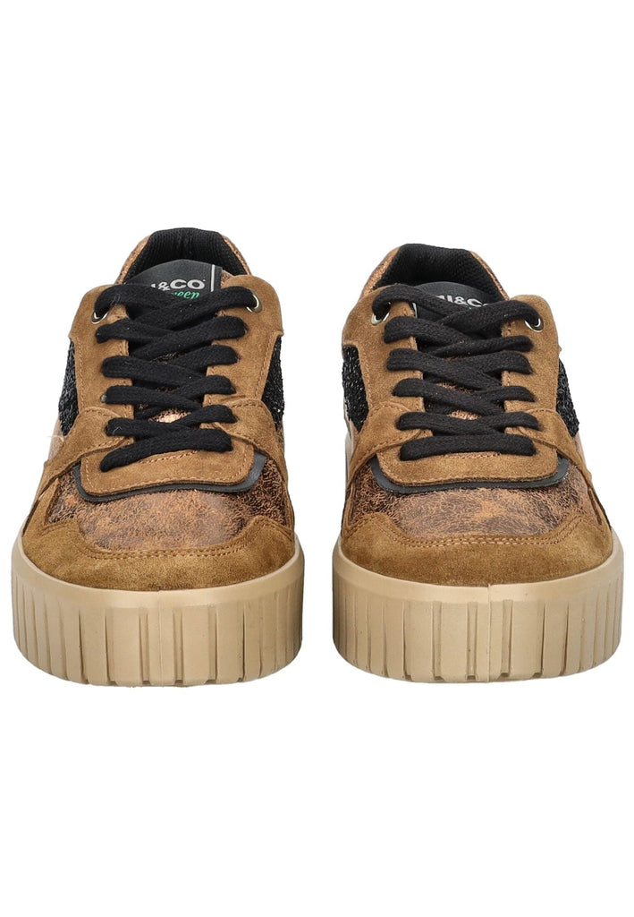 IGI&CO Sneaker Veloursleder/Textil Cognac
