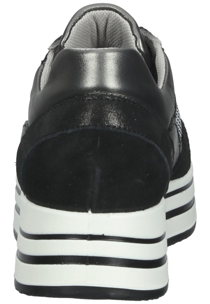 IGI&CO Sneaker Veloursleder/Textil Schwarz