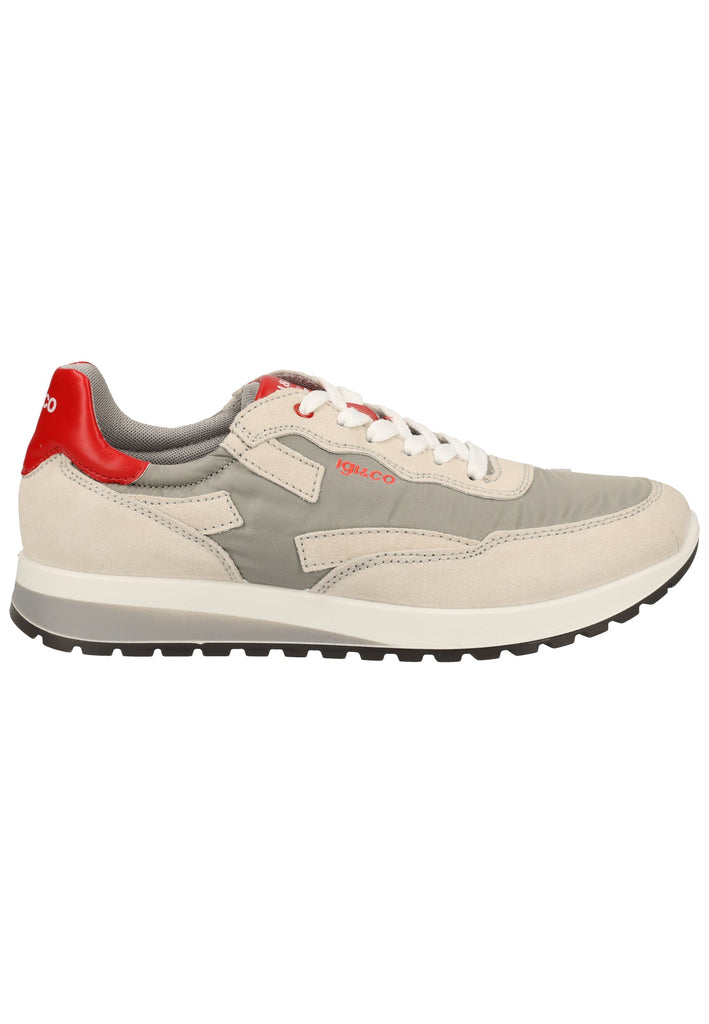 IGI&CO Sneaker Veloursleder/Textil Weiß