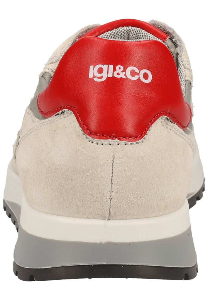 IGI&CO Sneaker Veloursleder/Textil Weiß