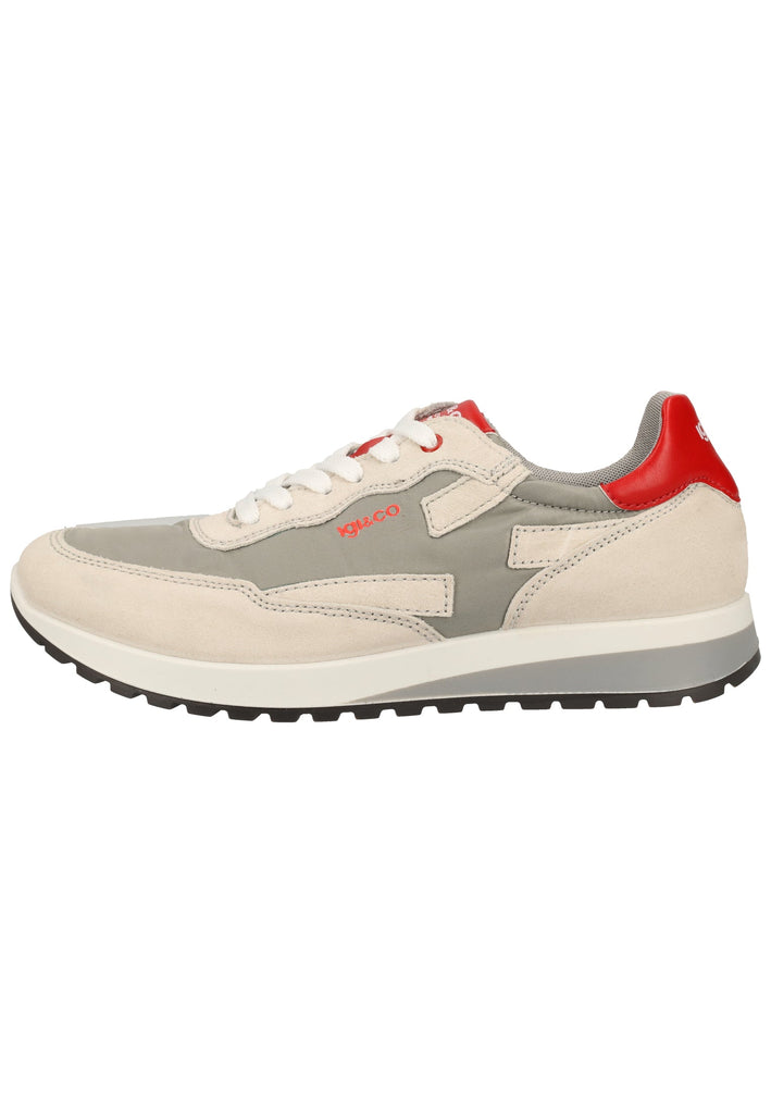 IGI&CO Sneaker Veloursleder/Textil Weiß