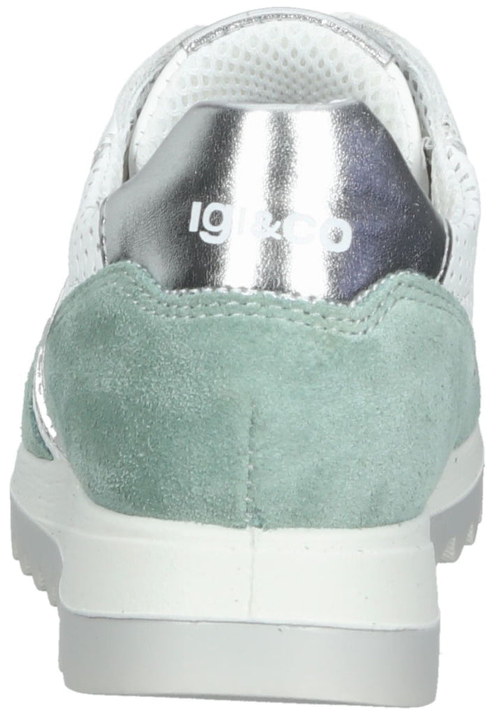 IGI&CO Sneaker Veloursleder/Textil Weiß