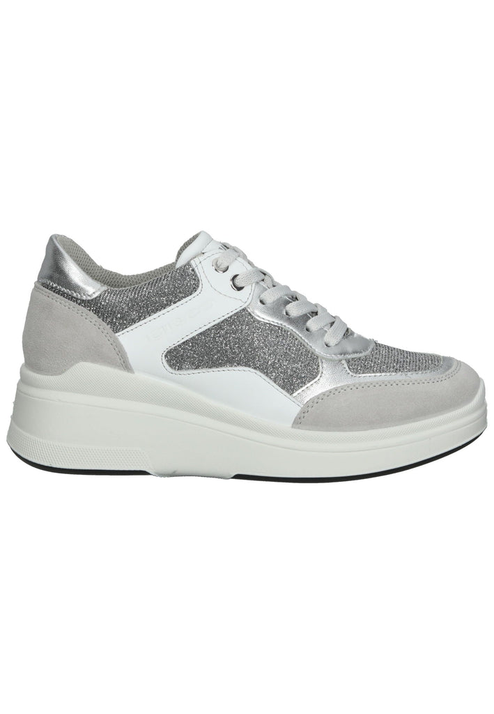 IGI&CO Sneaker Veloursleder/Textil Weiß