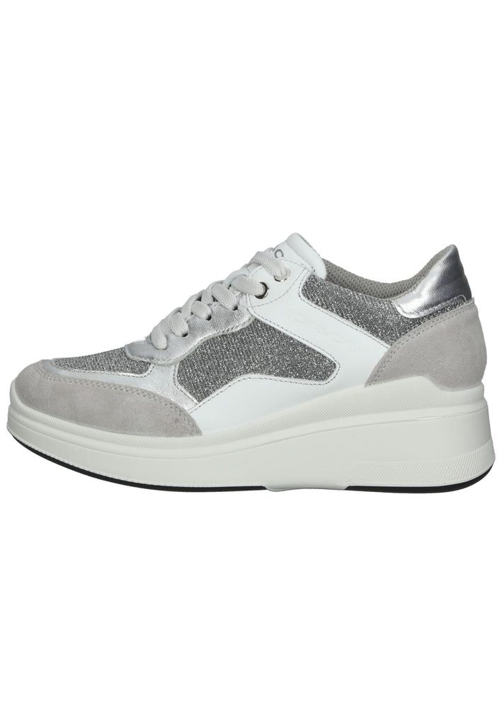 IGI&CO Sneaker Veloursleder/Textil Weiß