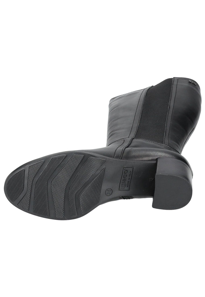 IGI&CO Stiefel Leder Schwarz