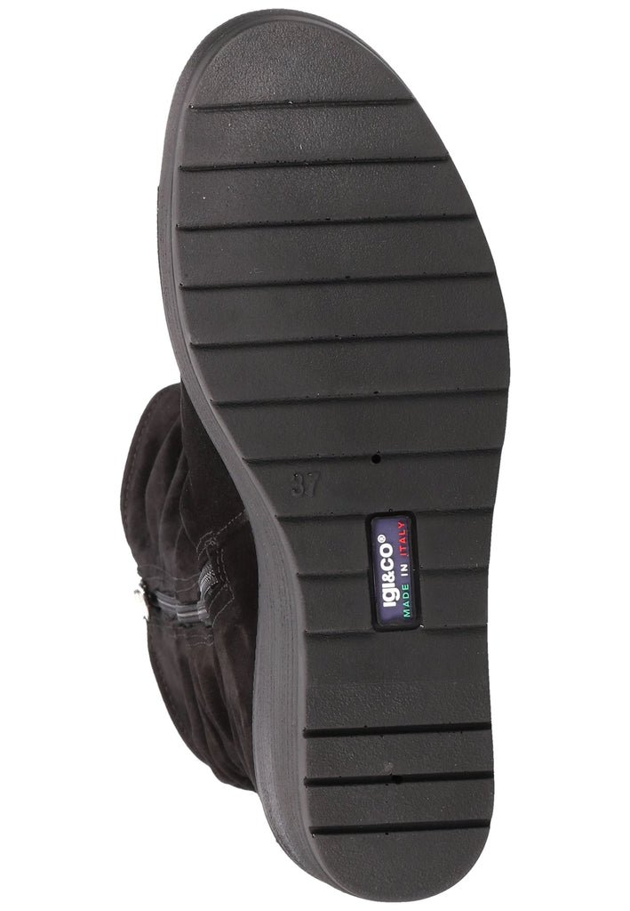 IGI&CO Stiefel Leder Schwarz