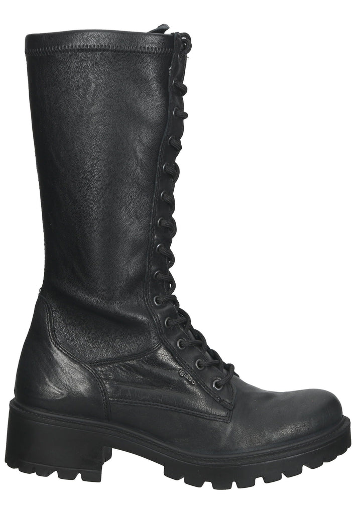 IGI&CO Stiefel Leder Schwarz
