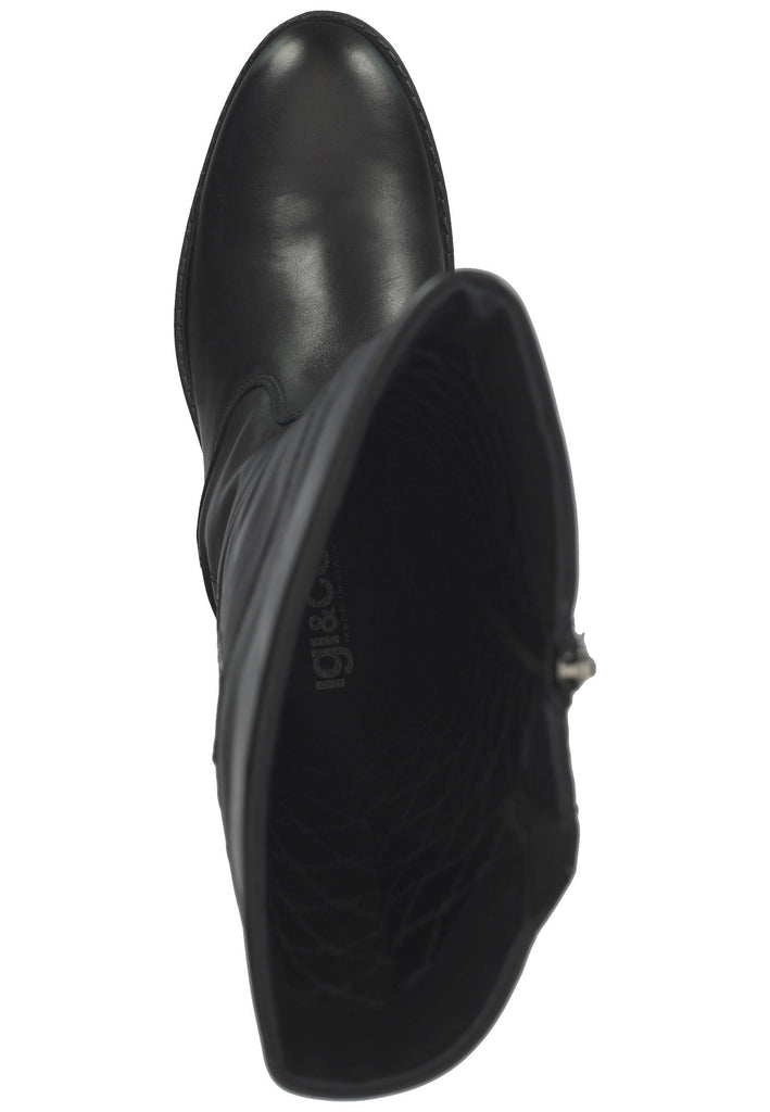IGI&CO Stiefel Leder Schwarz