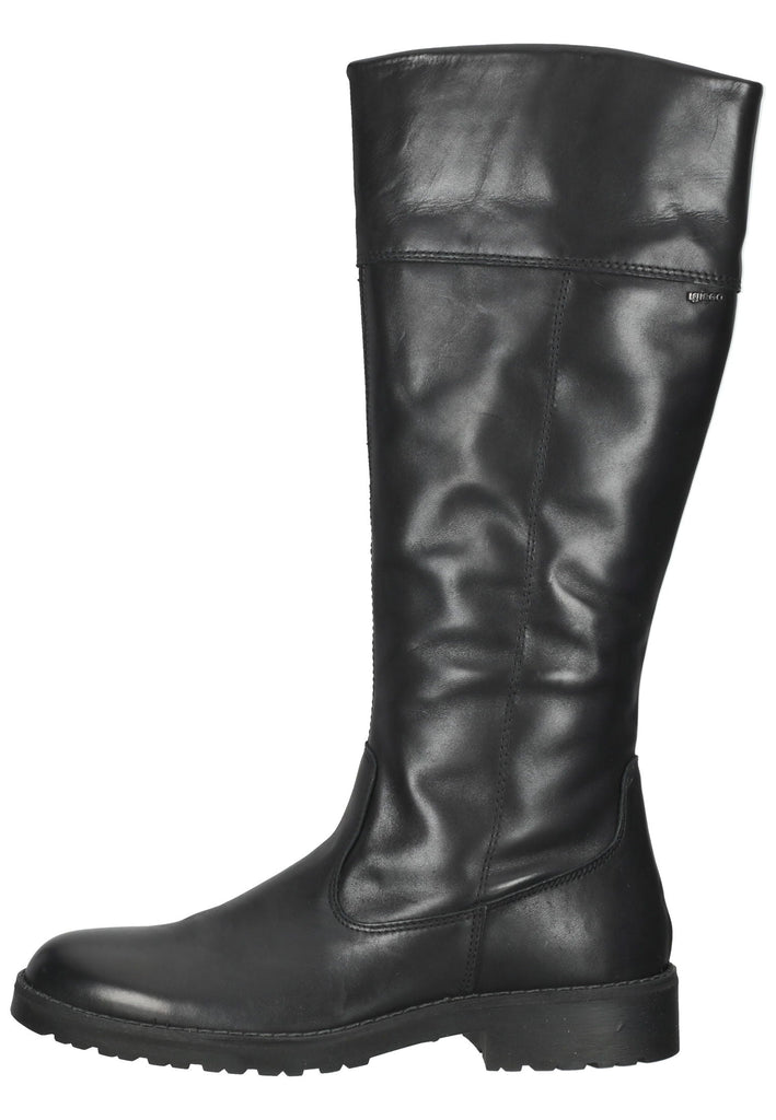 IGI&CO Stiefel Leder Schwarz