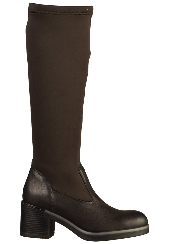 IGI&CO Stiefel Leder/Textil Schwarz